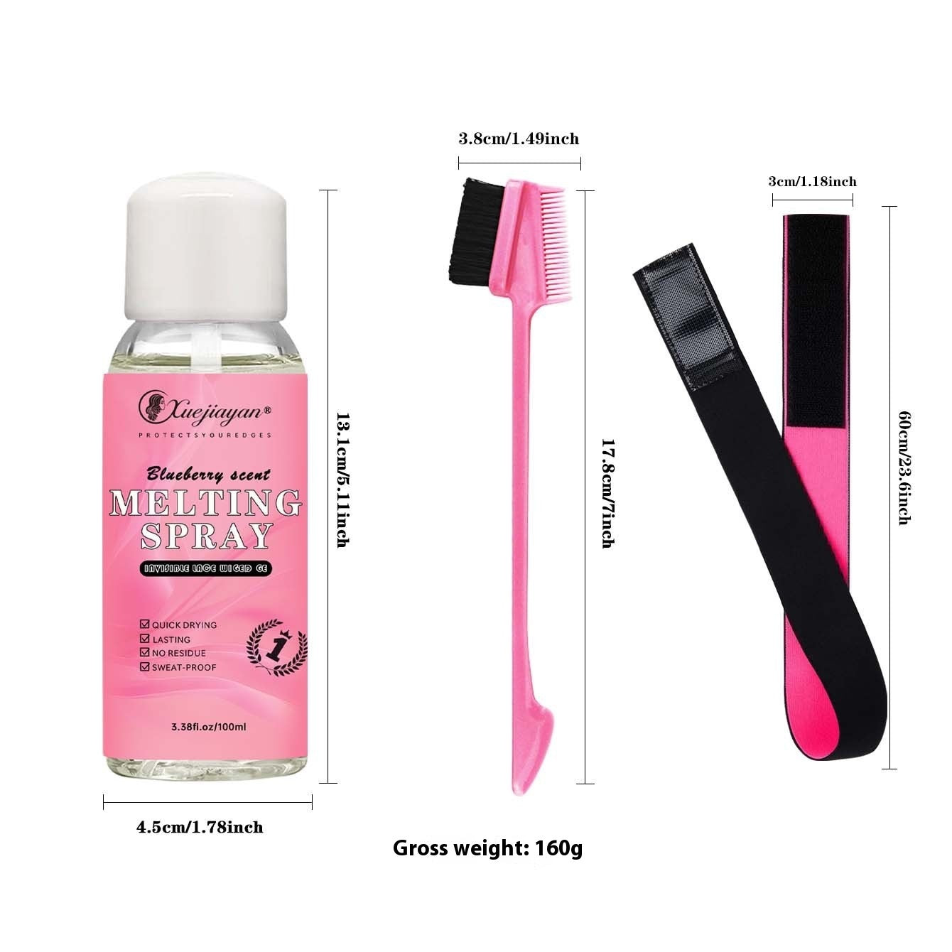 Lace Wig Spray Glue Easy To Dry Transparent