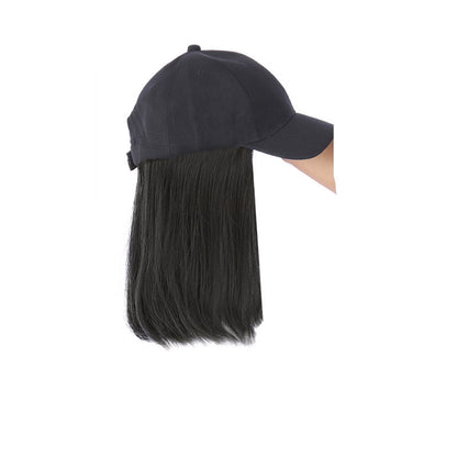 Hat Wig All-In-One Female Fashion Cap