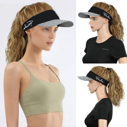 Wig Hat Integrated Women's Fashion Ponytail Wool Fiber Hair Houndstooth Cap Baseball Hat Wig